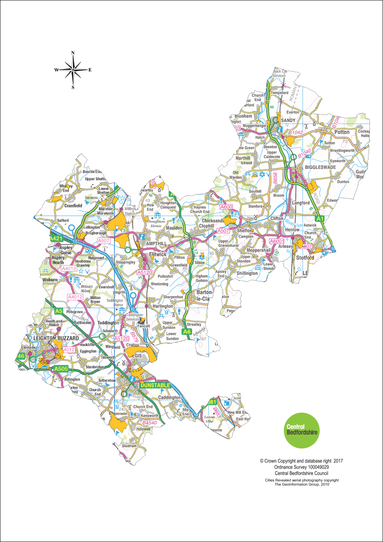 Central Bedfordshire District Council Central Bedfordshire Presubmission Local Plan (January